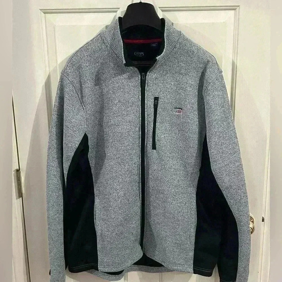 Chaps Other - Chaps Men’s XL Fleece Lined Full Zip Sweater